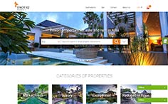 Exotiq Property Real Estate Website