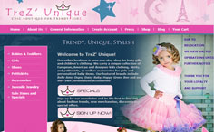 Trez’ Unque ECommerce Website